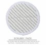 Supremery Tampons de Nettoyage en Microfibre 10x Compatible avec Bissell Spinwave 20522 2240N 2039A (4X Orange + 4X Gris + 2X Bl