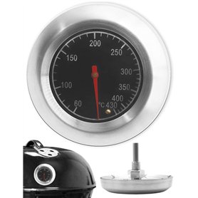 HOMETOOLS.EU® Thermomètre de barbecue en acier inoxydable résistant à la température