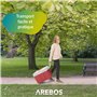 AREBOS Glacière 40 litres | pour Refroidir & Maintenir au Chaud | Réfrigérateur Mobile | 12/230 V pour Voiture & Prise de Couran