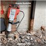 Arebos Marteau de démolition Marteau à percussion 1700W | 60 joules | 1900 coups par minute | Mallette avec roues incluse