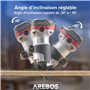 Arebos Défonceuse électrique | Machine à Fraiser | 710W | Sac à outils | avec accessoires de fraisage | Fraiseuse à bois | Frais