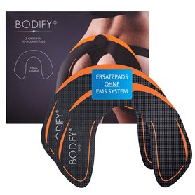 Bodify Lot de 2 coussinets de rechange d'origine (sans contrôleur) - Entraîneur de hanche EMS - Pour homme et femme