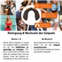 Bodify Lot de 2 coussinets de rechange d'origine (sans contrôleur) - Entraîneur de hanche EMS - Pour homme et femme