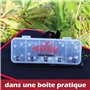 Paradox Fishing Lot de 24 hameçons Offset de qualité supérieure (5 g/7 g/10 g/ 12g 14 g) - 5 ou 4 pièces avec 1- Hameçons Offset