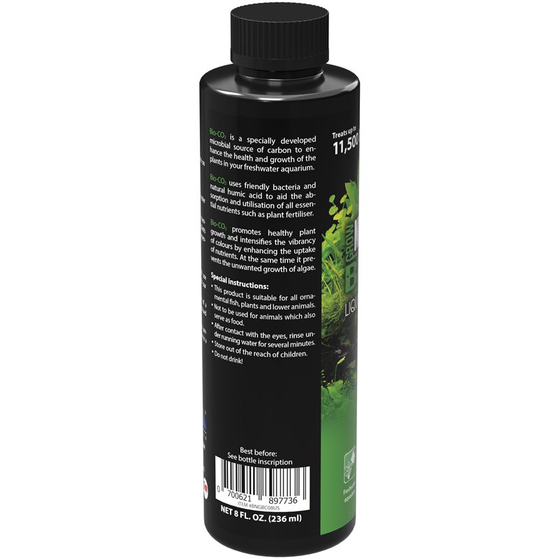 Image secondaire de MICROBE-LIFT Bio-CO2-236 ml - Engrais CO2 liquide innovant. Stimule la croissance des plantes dans les aquariums d'eau douce ave