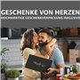 Marindo® Couteau de chef chinois acier inoxydable | longueur de lame 18cm | hachette de cuisine avec triple manche en bois rivet