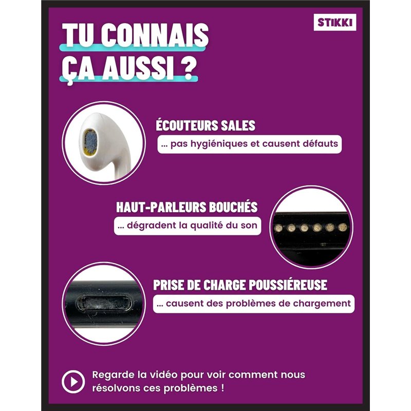 Image secondaire de STIKKI® Pâte de Nettoyage avec stylos Multifonctions