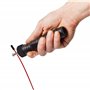 Corde à Sauter de VIA FORTIS | Jump Rope avec Poids et Câble en Acier Réglable | Accessoire Indispensable pour CrossFit, Boxe, M
