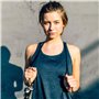 Corde à Sauter de VIA FORTIS | Jump Rope avec Poids et Câble en Acier Réglable | Accessoire Indispensable pour CrossFit, Boxe, M