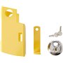 Hyfive Le Verrouillage de l'attelage pour Caravane/remorque Robuste en Acier avec Cadenas