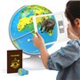 Playshifu - Globe Terrestre ORBOOT - Globe d'Apprentissage - Jouet Éducatif - 400 Monuments - Jouet Intéractif - Réalité Augment
