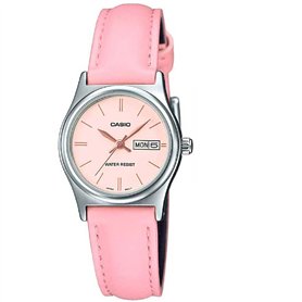 Casio Hommes Analogique Quartz Montre avec Bracelet en Cuir LTP-V006L-4B