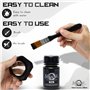 Musou Black La Peinture Acrylique la PLUS Noire au MONDE Contient 1 x 100 ml, un taux d’Absorption de la lumière de 99.4% (très 