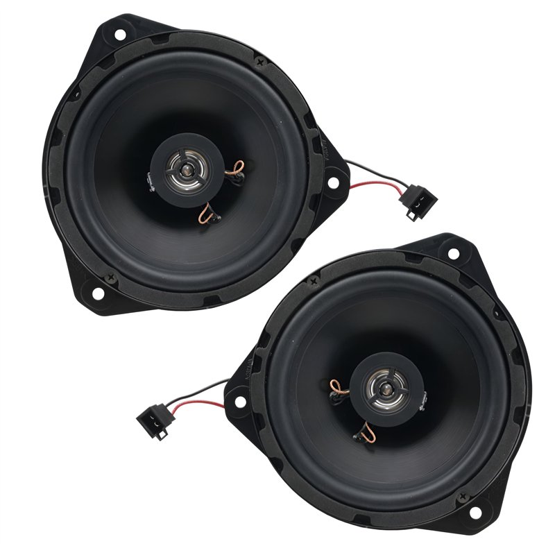 Sound-way Kit Autoradio Haut-parleurs Enceintes 2 Voie 16,5 cm 120 Watts Compatible avec Fiat, Opel, Alfa Romeo, Renault, Lancia