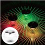 VIFER Lumière Multicolore Imperméable À L'eau Solaire Propulsé Boule Flottante Lampe Décor Lumière pour Piscine Jardin