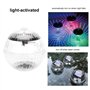 VIFER Lumière Multicolore Imperméable À L'eau Solaire Propulsé Boule Flottante Lampe Décor Lumière pour Piscine Jardin