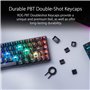 ASUS Clavier de jeu mécanique sans fil ROG Falchion 65 % (68 touches, éclairage Aura Sync, surface latérale tactile, protection 