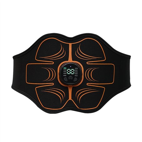GREOHNMPAW Stimulateur Musculaire Vibrant Entraîneur EMS Abdominal Électrostimulation Équipement de Gym à Domicile Masseur de Fi