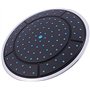 CYSJ 1Pcs Douche Actionnée par Pluie de Ronde en Plastique de 25Cm Accessoires Cabine de Buse de Tête de Toit Dessus de La Chamb