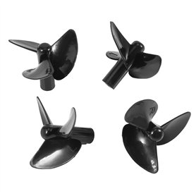 RC Bateau PièCes de Rechange HéLice Ensemble pour 2011-5 Outil de PêChe Appât Bateau Fish Finder Bateau Partie Positive et Inver