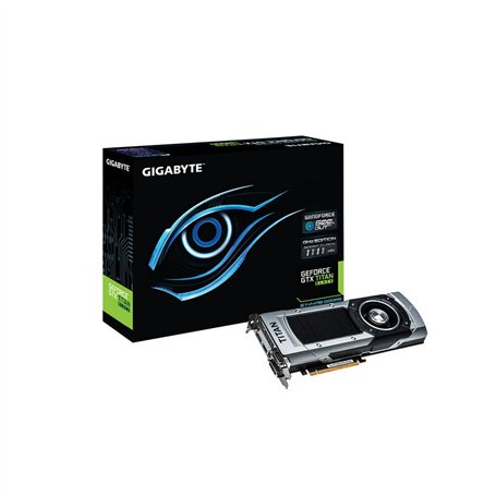 Gigabyte GV-NTITANBLKGHZ-6GD Carte Graphique Nvidia GeForce GTX Titan 1006 MHz 6144 Mo PCI-Express