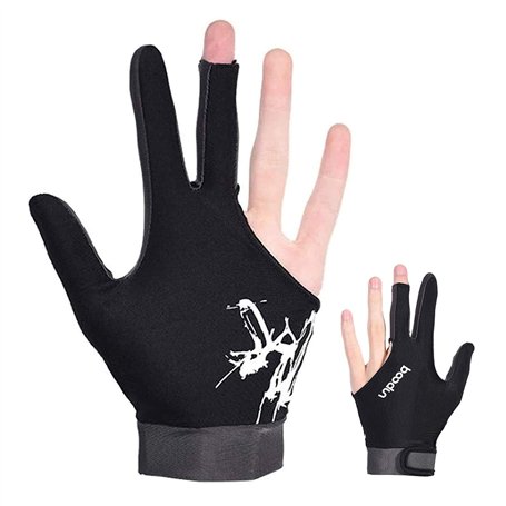 Zeaye 1PCS gant d'affichage à trois doigts en lycra élastique
