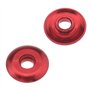 Create idea Roues Dérailleur Arrière 2pcs Rouge Scellé par Aluminium 11T Soutenant Jockey Roule Poulie