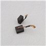 OTOTEC N421362 Lot de 2 balais de charbon à arrêt automatique 6,5 x 12 x 14 mm Compatible avec meuleuse d'angle DeWalt DWE8300S 