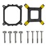 OTOTEC Support de Ventilateur Refroidissement CPU Plaque Arrière de Rétention avec Vis Compatible avec Carte Mère Intel 1151 115