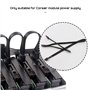 YINETTECH Adaptateur d'alimentation 6 Broches Mâle à 3X 15 Broches Femelle d'interface Disque Dur SATA Câble 1007 18AWG Compatib