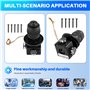 Onmancy Potentiomètre Joystick 4 axes de commande pour potentiomètre à bascule -D400X-R4 10K 4D scellé