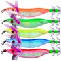 OriGlam Lot de 5 leurres Lumineux pour pêche en Eau salée