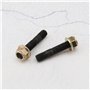 eMagTech 8 ensembles de boulons de goujon de collecteur d'échappement M8x45mm compatibles avec le remplacement parfait de Nissan