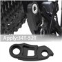ECSiNG Extension de Crochet Queue de Cadre d'extension Lien de Dérailleur Arrière de Vélo VTT en Alliage d'aluminium Compatible 