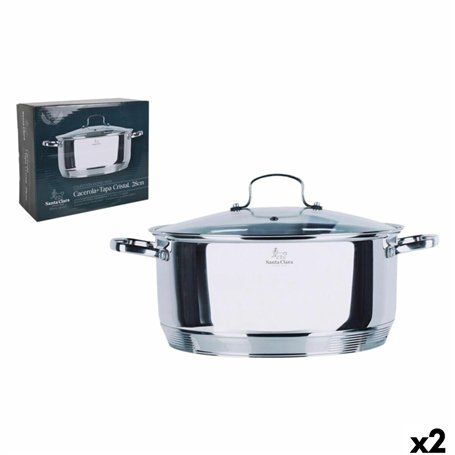 Casserole avec Couvercle Santa Clara Ø 29