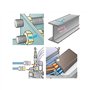 UNI-BALL Lot de 3 Crayons gras DERMATOGRAPH 7600 Multi support Taille facilitée Noir