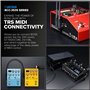 BOSS BCC-1-3535 30 cm – Câble TRS MIDI 3,5 mm compact – procure une connexion premium grâce à des connecteurs coudés TRS MIDI 3,