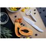 Kyocera FK-140-WH WH Couteau du Chef Manche Ergonomique Blanc / Lame Céramique Blanc 14 cm