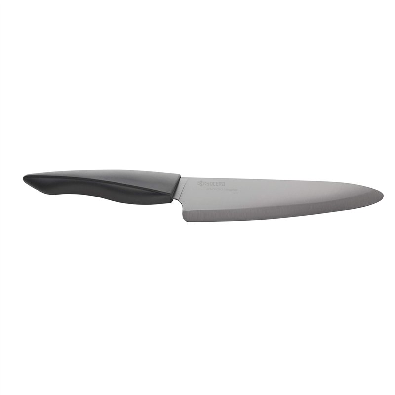 Kyocera ZK-180 BK EU Shin-Couteau du Chef 18 cm-Manche Noir Lame ZK-180 BK-BK EU