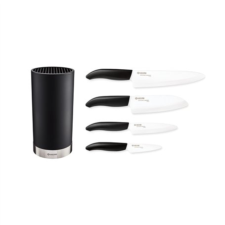 Kyocera KB-RD BK 4KN FK EU Set de couteaux en céramique avec couteau universel