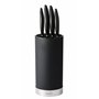 Kyocera KB-RD BK 4KN FK EU Set de couteaux en céramique avec couteau universel, couteau Santoku et bloc rond pour 8 couteaux, la