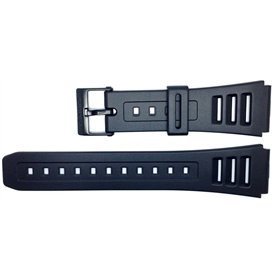 Casio 70377663 Sangle en résine Noir (20)