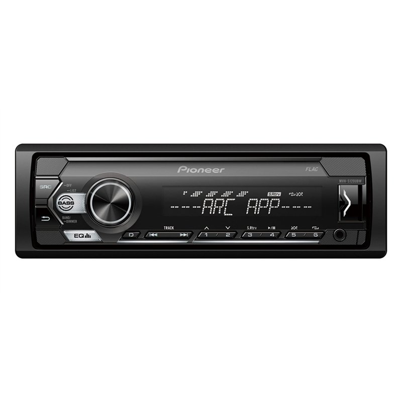 Pioneer Autoradio, Noir, Single Din