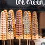 Gaufrier Machine Gaufre Grille-pain gaufrier Lolly Muffin Machine Commercial Électrique Antiadhésif Moule à Pâtisserie Températu