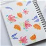 Crayola - I Lavabilissimi, Aquarelles lavables pour enfants avec pinceau, Couleurs assorties, 24 pièces, 53-0524