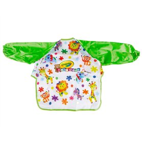 CRAYOLA Mini Kids Tablier de protection à manches longues