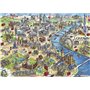 London Landmarks 1000 Piece Jigsaw Puzzle