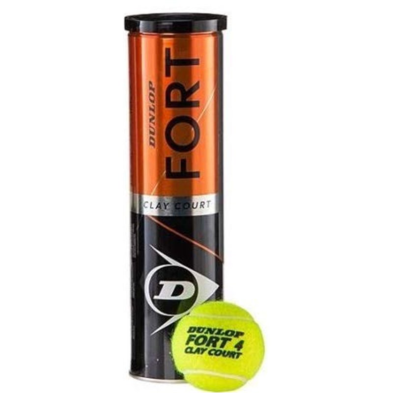 Image secondaire de Dunlop FORT CLAY COURT BallesTennis pack 12 balles (3x4)