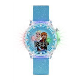 Disney Unisexes-Enfants Numérique Quartz Montre avec Bracelet en Caoutchouc FZN4087ARGSET