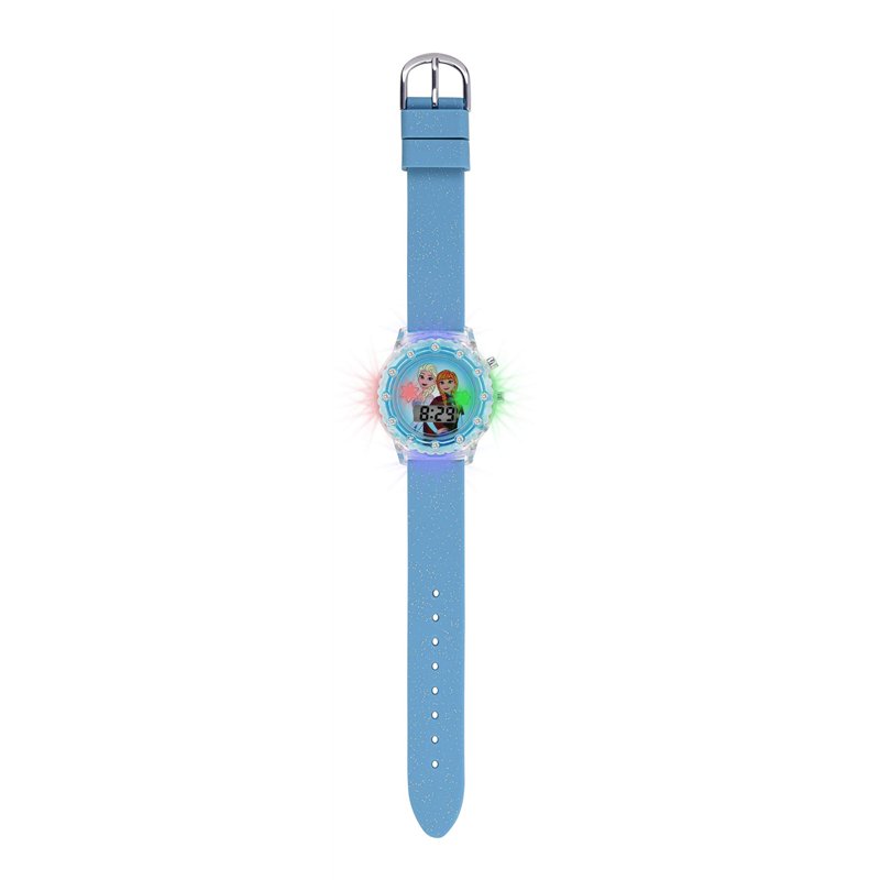 Image secondaire de Disney Unisexes-Enfants Numérique Quartz Montre avec Bracelet en Caoutchouc FZN4087ARGSET